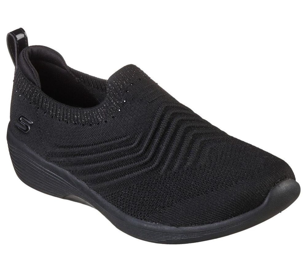 Skechers Womens Trainers Outlet Store - Arya - Sparks Joy Black